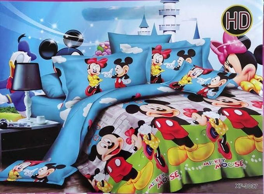 Double Bedsheet Set with 2 Pillow Covers
