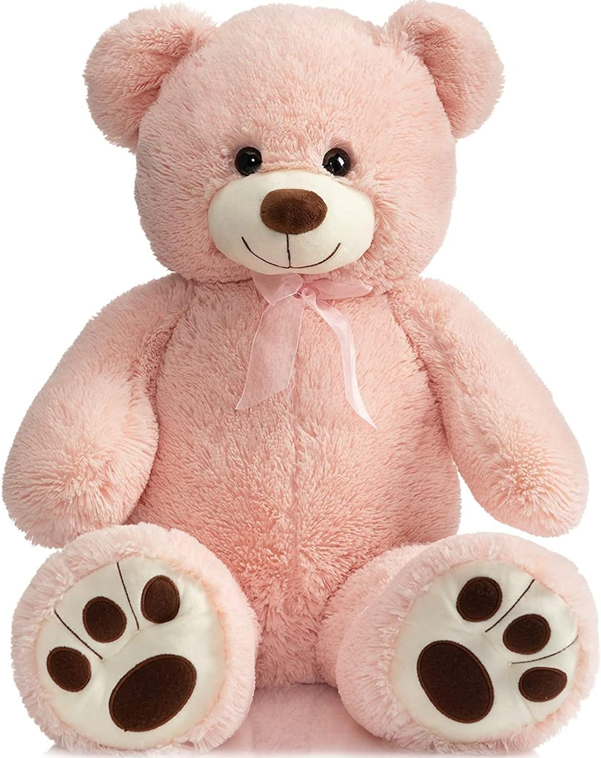 HUG 'n' FEEL 5 Feet Giant Teddy Bear | Ultra Soft Plush Stuffed Toy for Kids, Birthdays, Anniversaries & Valentine's Day