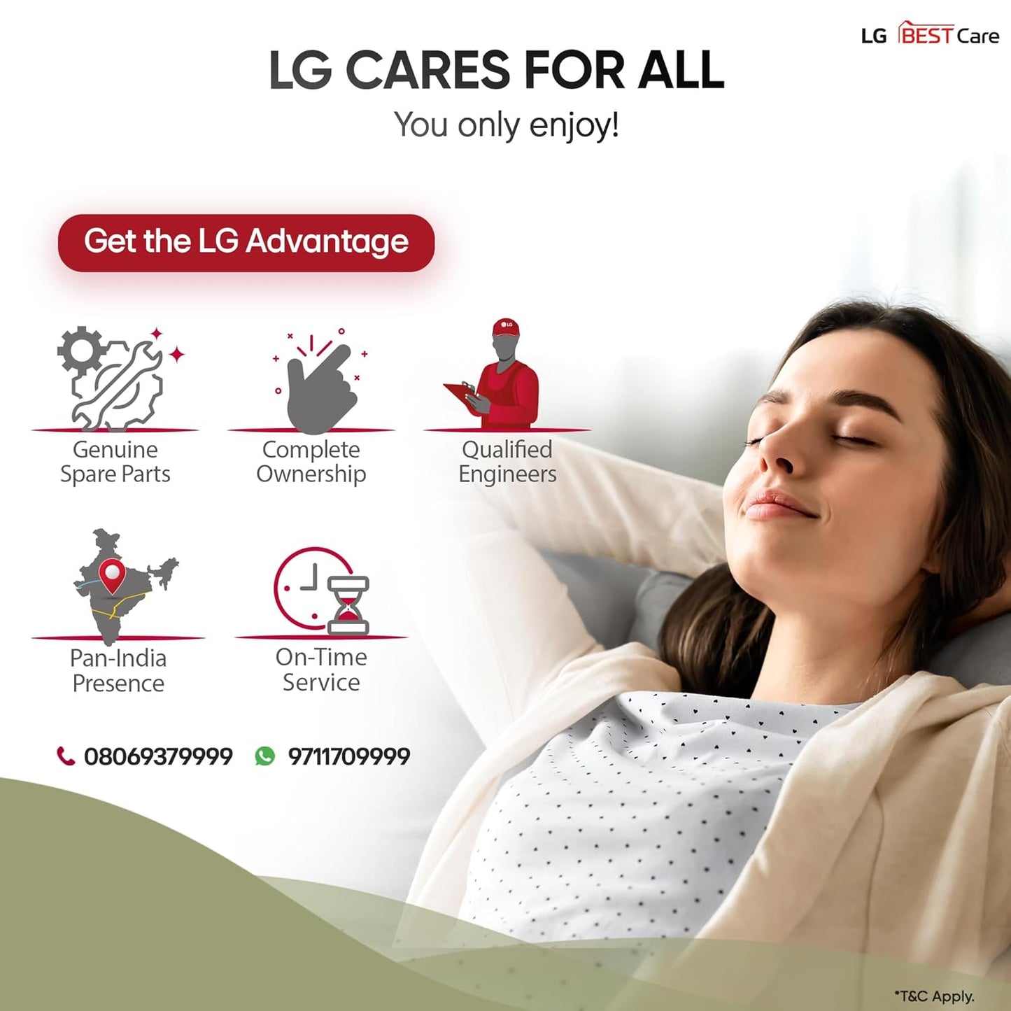 LG 1 Ton 5 Star Dual Inverter Split AC (Copper, AI Convertible 6-in-1 Cooling, Faster Cooling & Energy Saving, 4 Way Air Swing, HD Filter with Anti-Virus Protection, Viraat Mode, US-Q14ENZE, White)