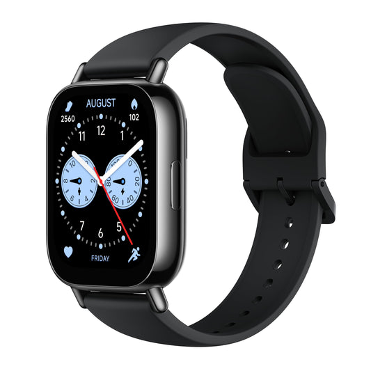 Redmi Watch 5 Lite, 1.96" Amoled, Advanced in-Built GPS, 5 ATM, 18 Day Battery, Bluetooth Calling with AI Noise Reduction, Always on Display, Black
