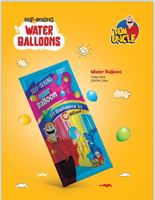 Quick Fill Self-Sealing Water Balloons
