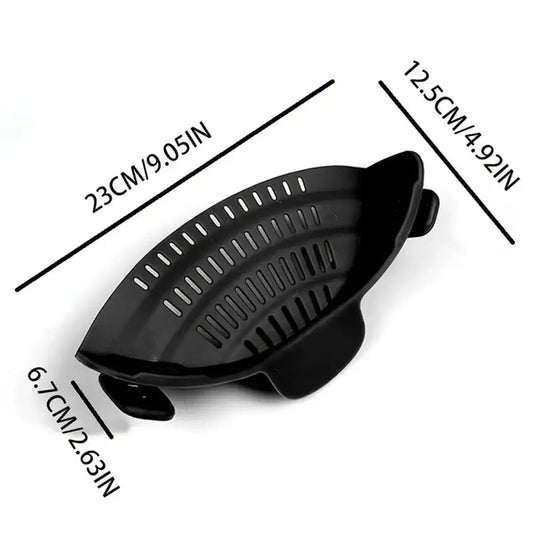 🍲 ✨ Glomexia Clip-On Pot Strainer