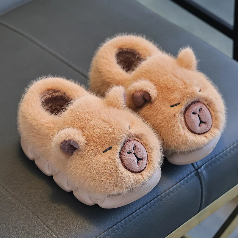 Women’s Faux Fur Platform Slippers