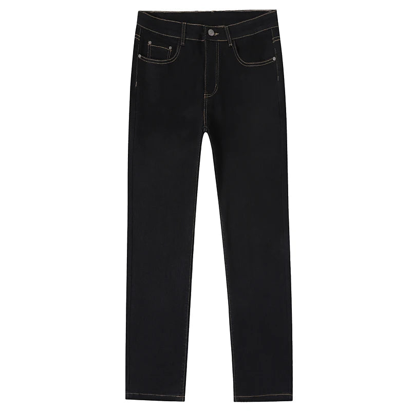 ๐ Glomexia โ Black Slim Menโs Jeans ๐ค