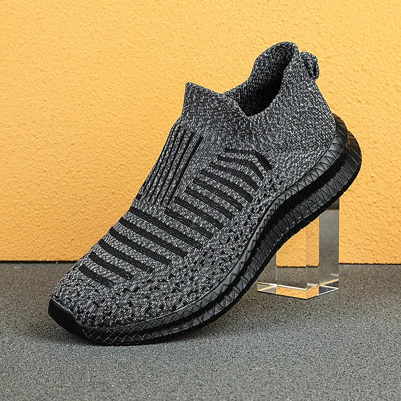 Men Breathable Slip-On Mesh Sneakers π