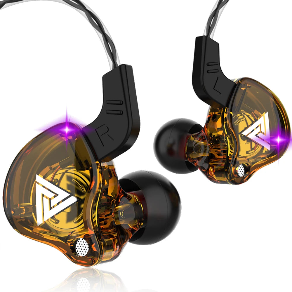 🎧 QKZ Wired In-Ear Earphones with Mic ✨