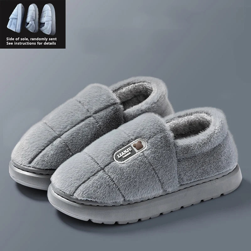 Winter Plush Home Slippers