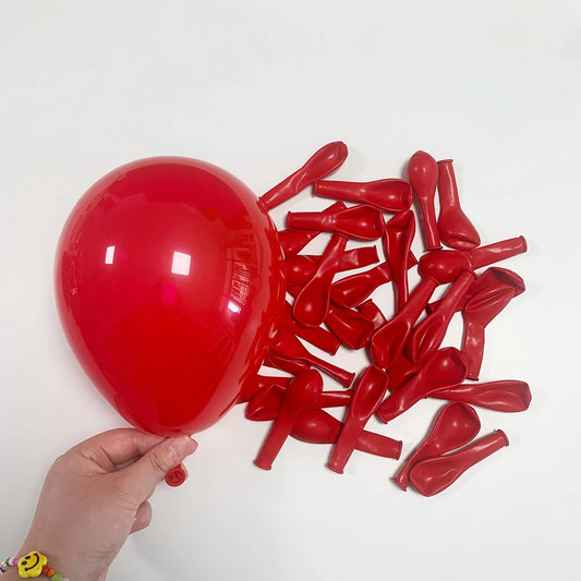 110pcs Red Black Balloon Arch Garland Kit – Party Decoration Set