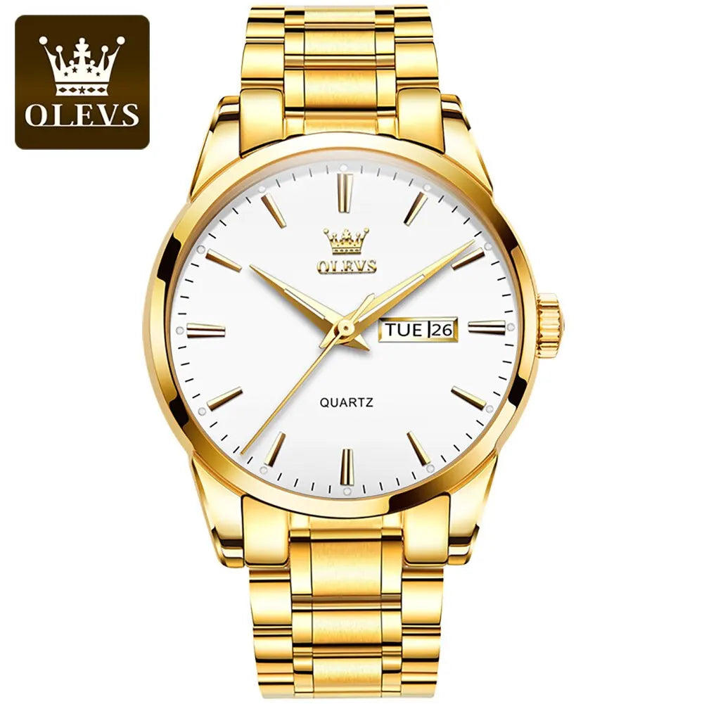 OLEVS Men’s Quartz Watch ⌚