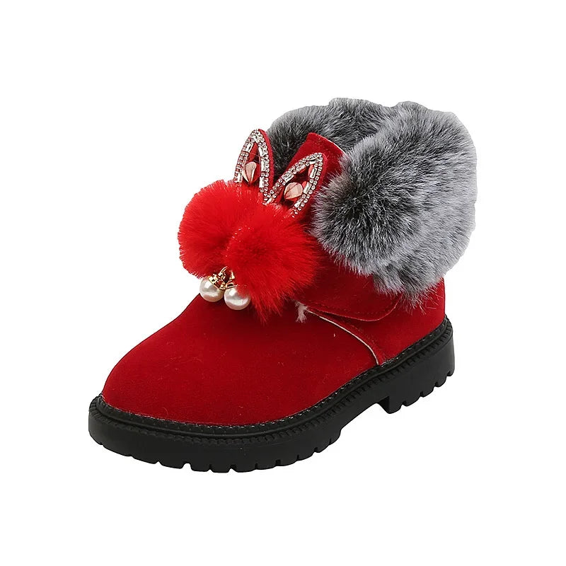 Girls Bling Ankle Winter Boots β¨π’ | Warm Fashion Wear