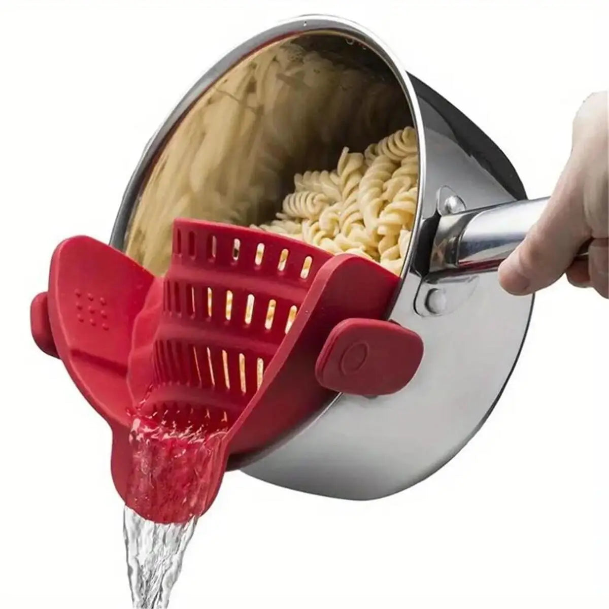 🍲 ✨ Glomexia Clip-On Pot Strainer