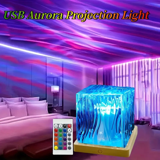 Ocean Wave Projector Lamp – 16 Colors