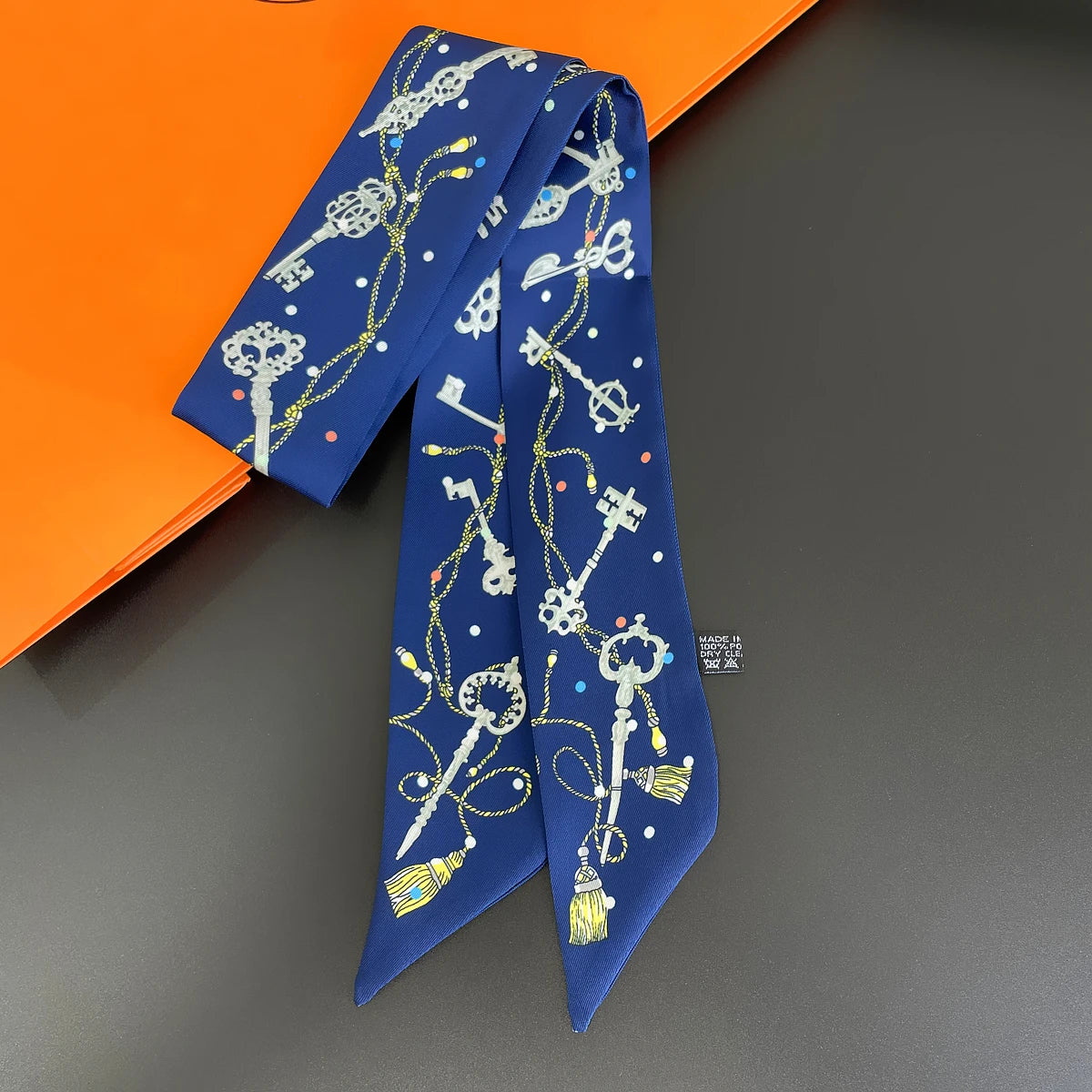π§£ Glomexia Silk Print Hair Scarf β Elegant Women Fashion Wrap β¨