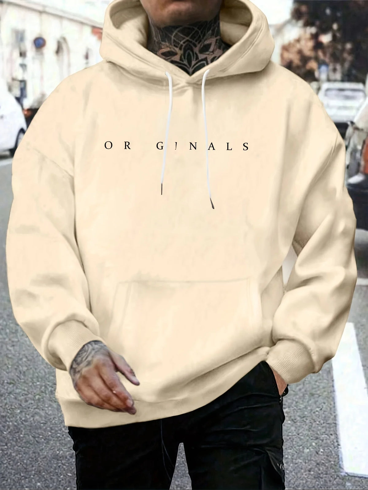 🧥🔥 Glomexia Men’s Fleece Pullover Hoodie