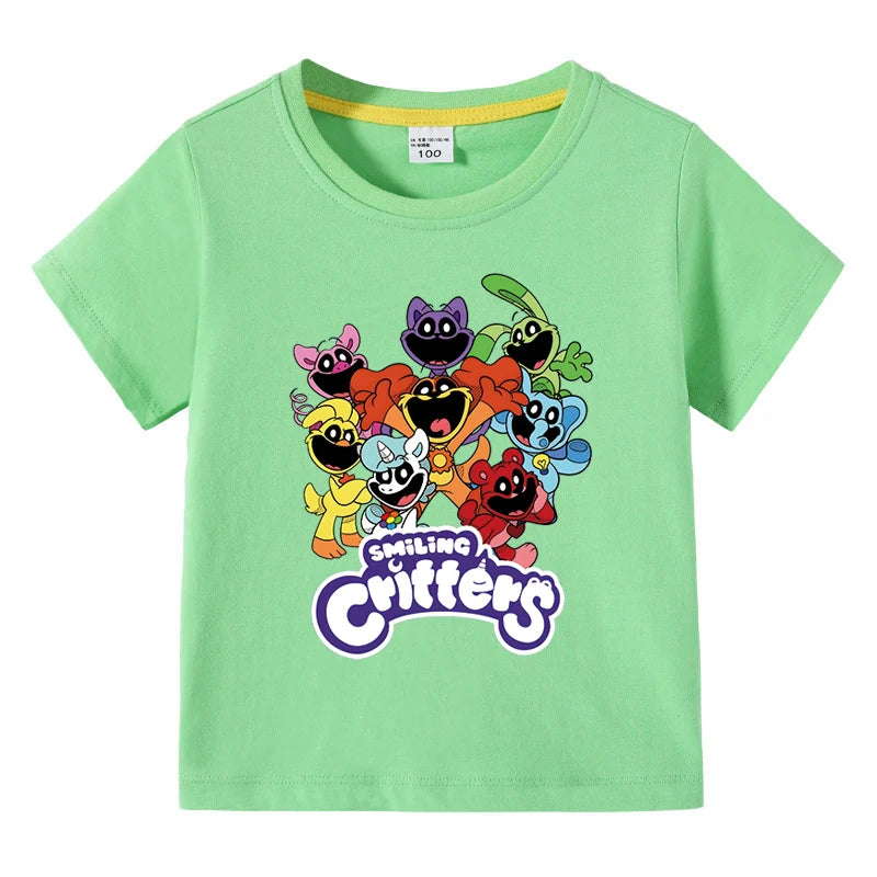 Kids Cute Cartoon T-Shirt | Fun Summer Tee