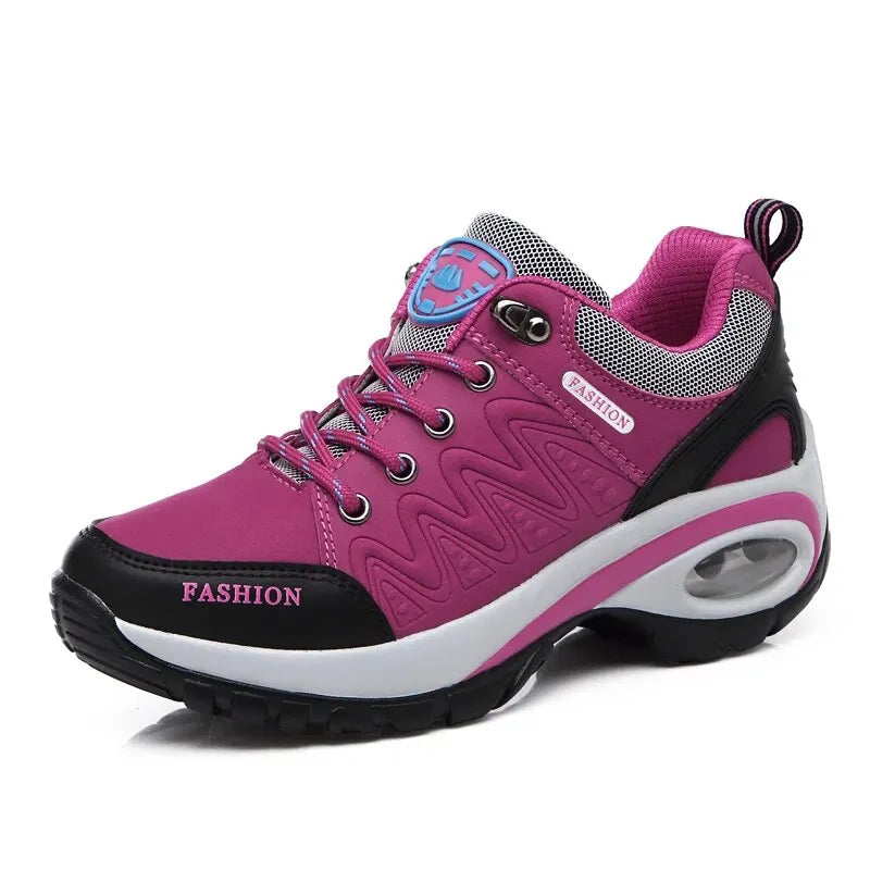 Women’s Waterproof Casual Shoes | Lightweight Anti-Slip Sneakers with Warm Comfort & Durable Sole