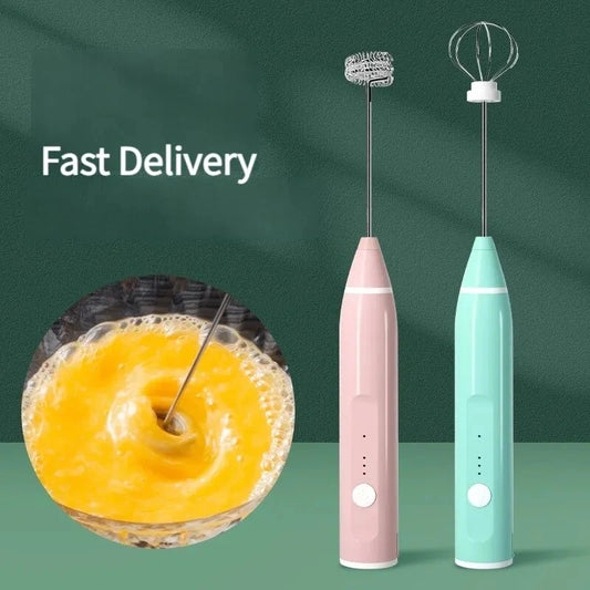 ☕ ✨ Glomexia USB Electric Milk Frother