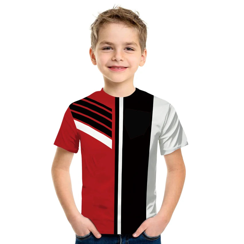 Kids Printed Summer Tee | Cool & Comfy