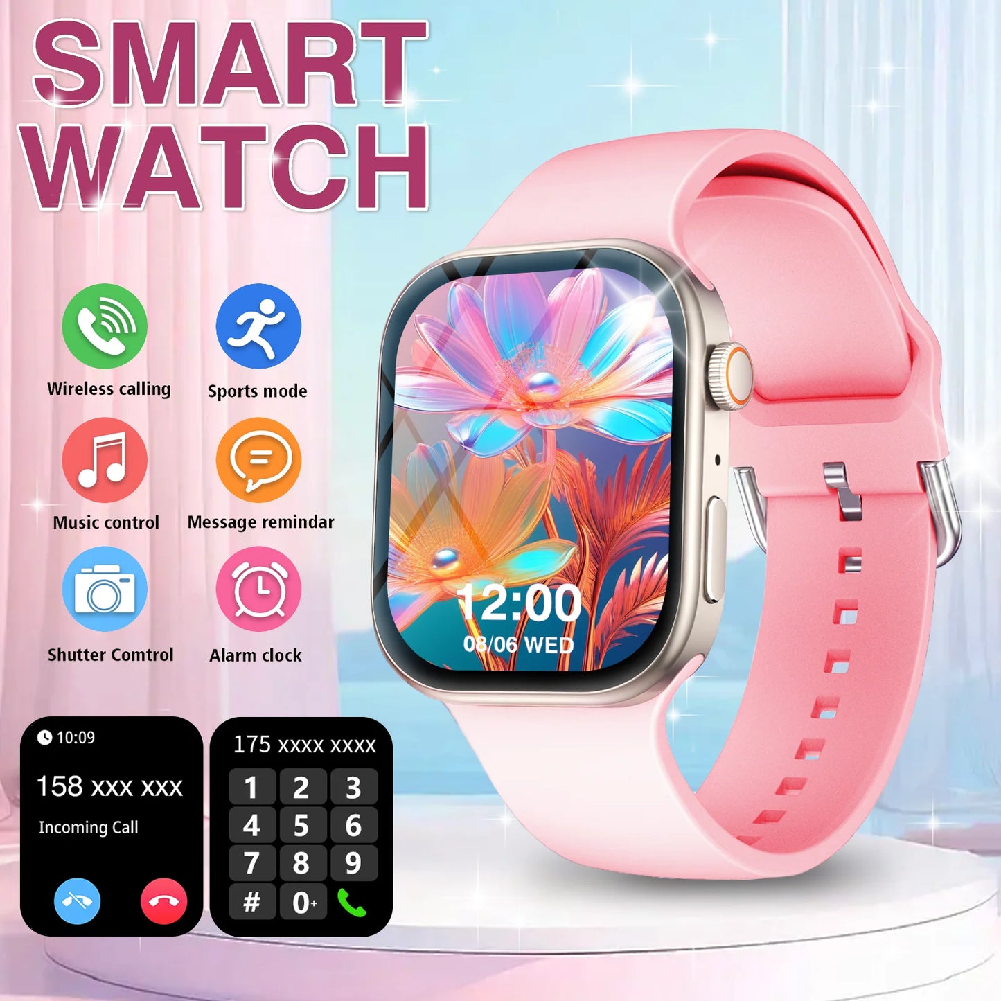 Glomexia Bluetooth Smart Watch 💙