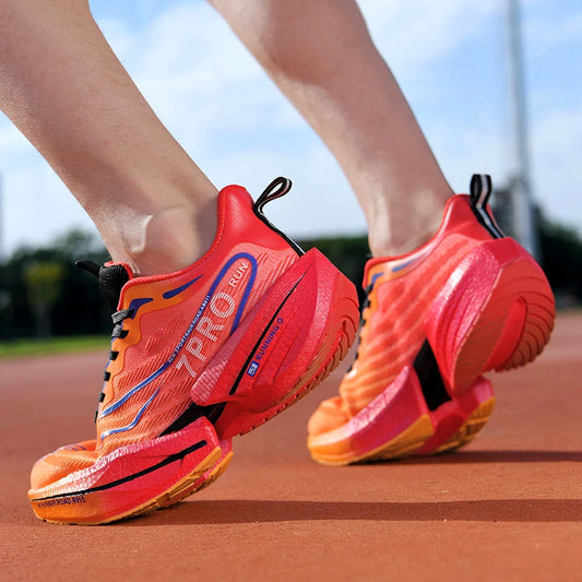 Men’s Carbon Plate Mesh Running Sneakers