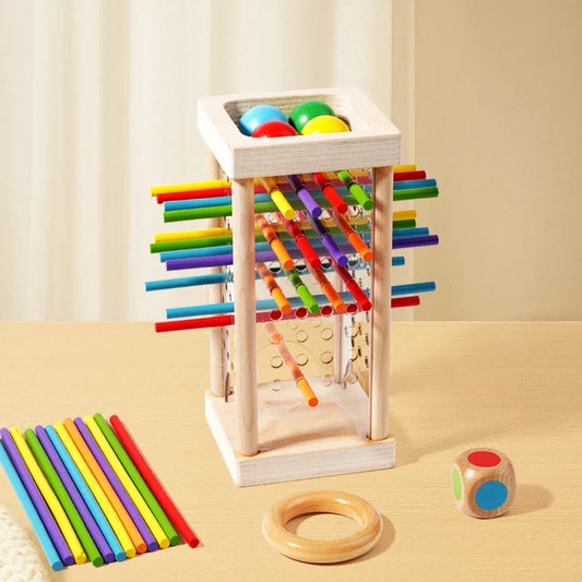 Wooden Stick Strategy Balance Game for Kids