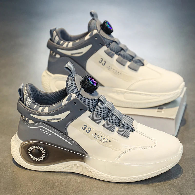 Men’s Rotating Buckle Non-Slip Sneakers