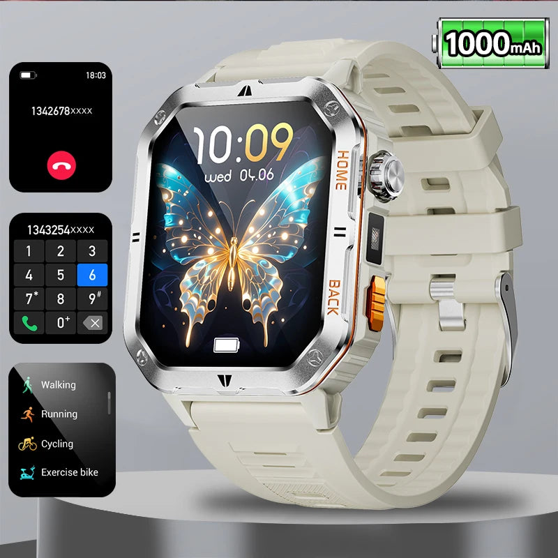 2.01” AMOLED GPS Smart Watch with Bluetooth Calling