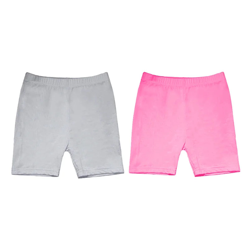 Premium Cotton Kids Leggings Shorts – Summer Safety Wear (2-13Y)
