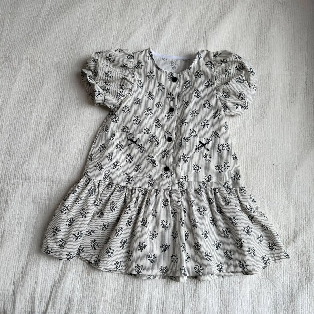 Kids Summer Floral Sibling Outfit Set