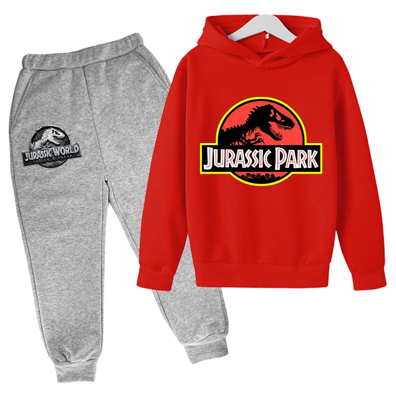 Jurassic World Boys Tracksuit Set β 2PCS Top & Trousers