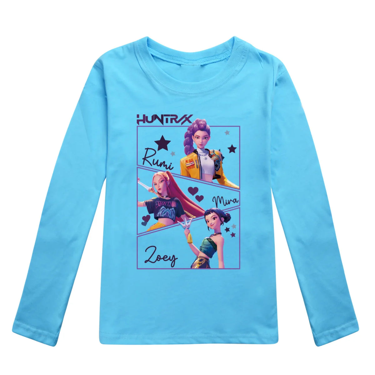 Youth Cartoon Full Sleeve Tee | Casual Style