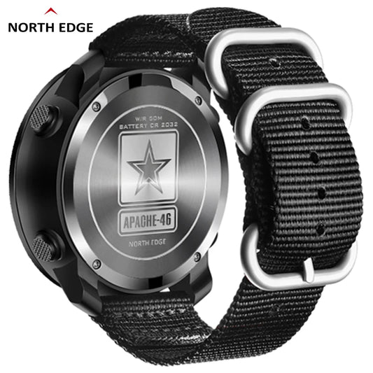 Menβs Outdoor Digital Sports Watch β Altimeter Compass Barometer