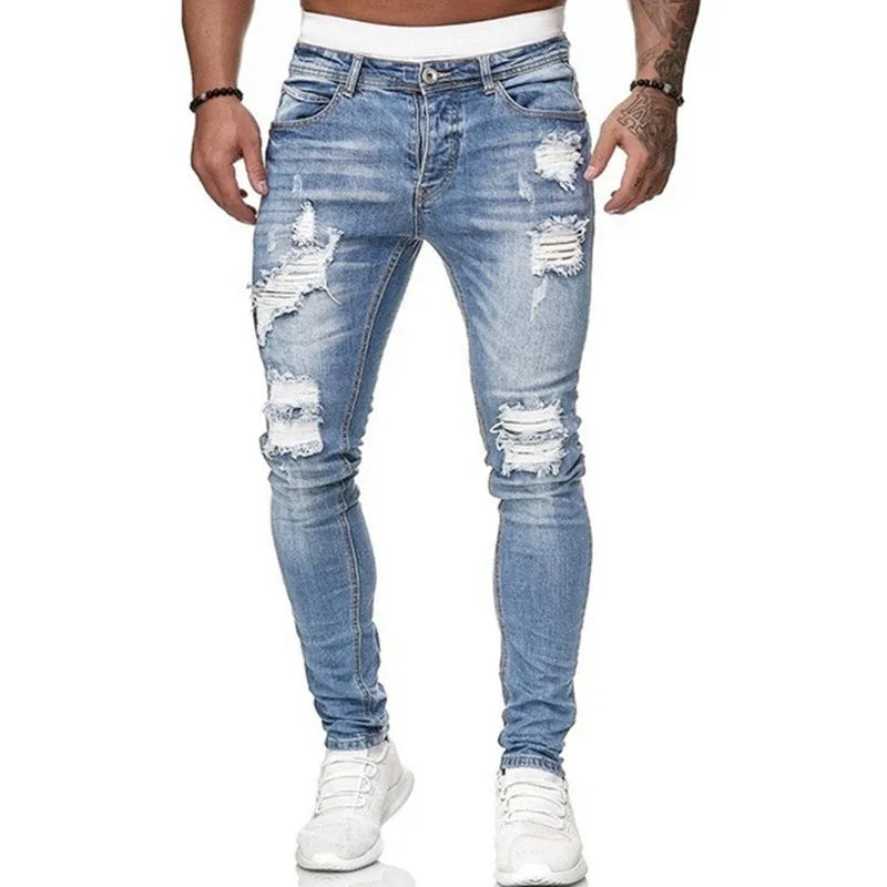 Glomexia – Men’s Stretch Slim Fit Denim Jeans
