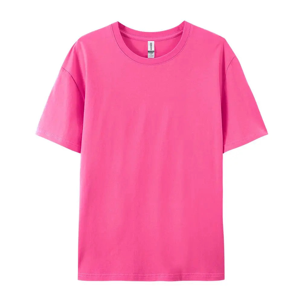 100% Cotton Solid Tee | Soft & Trendy