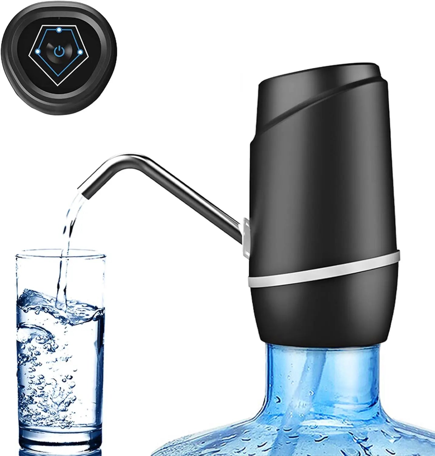 💧 ✨ Glomexia USB Water Bottle Pump