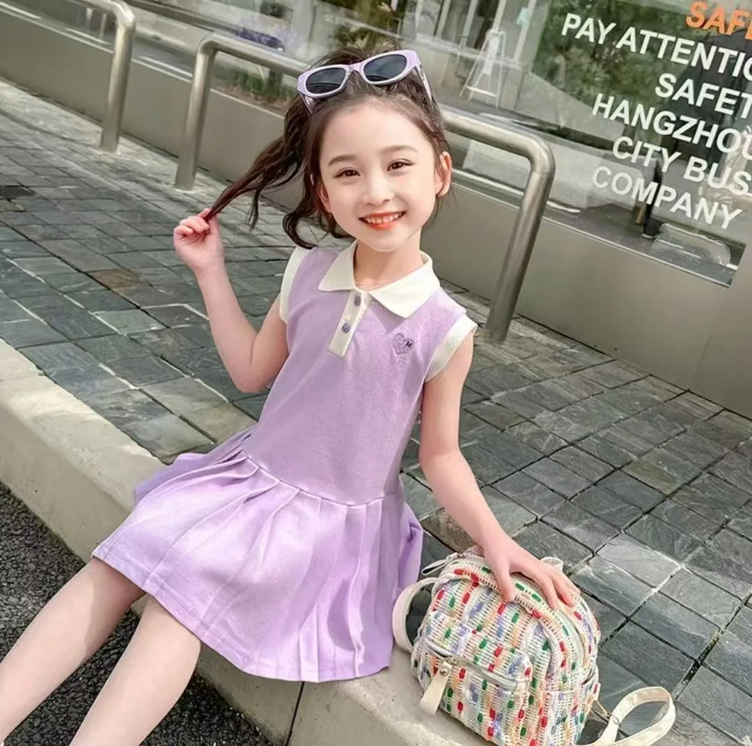 Cute A-Line Girls Dress
