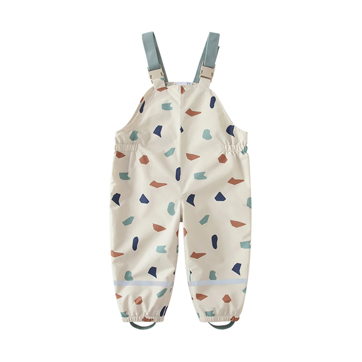 Kids Waterproof Raincoat Overalls Set