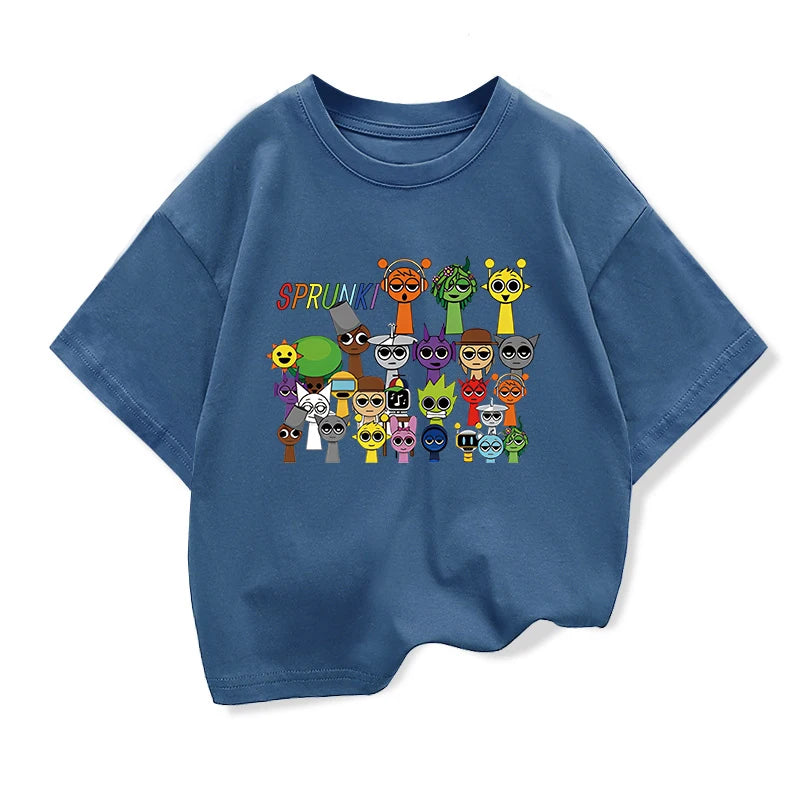 Kids Solid Cotton Tee | Daily Comfort