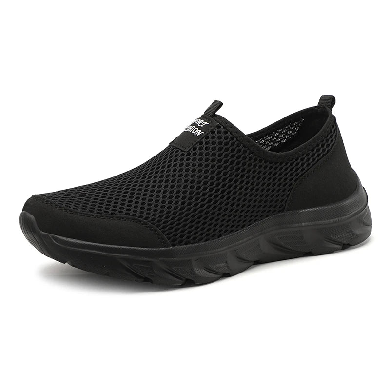 Glomexia Men Air Mesh Casual Shoes Breathable Slip-On