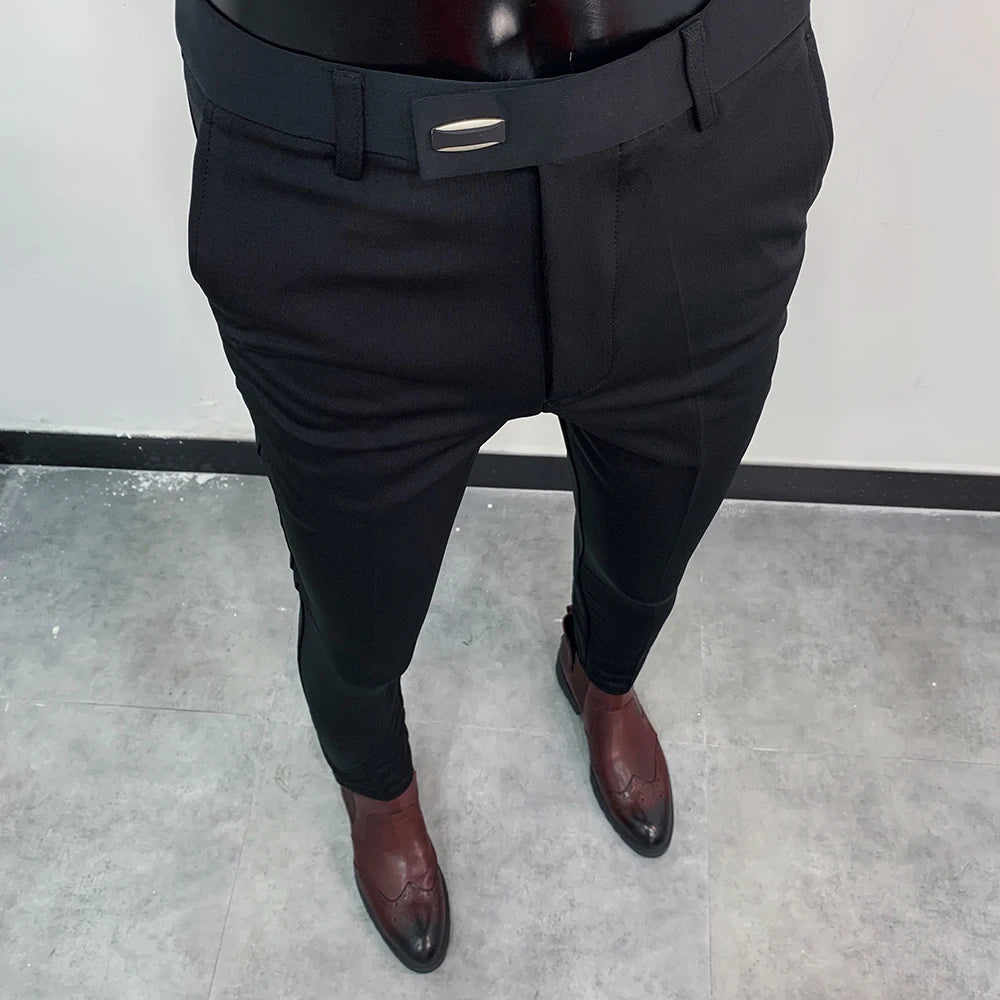 Men’s England Style Suit Pants
