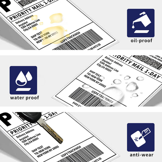 Premium Bluetooth Thermal Label Printer – 4x6 Shipping Label