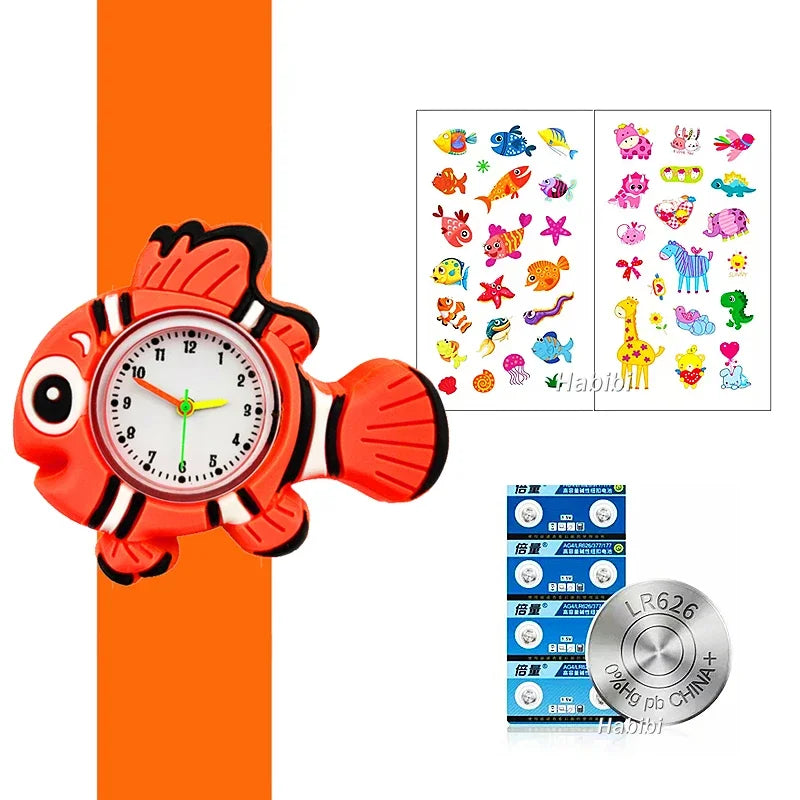 Glomexia – Kids Silicone Quartz Watch