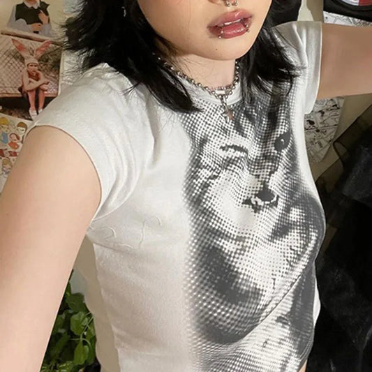 π Glomexia β Womenβs Animal Print Casual T-Shirt πΎπ