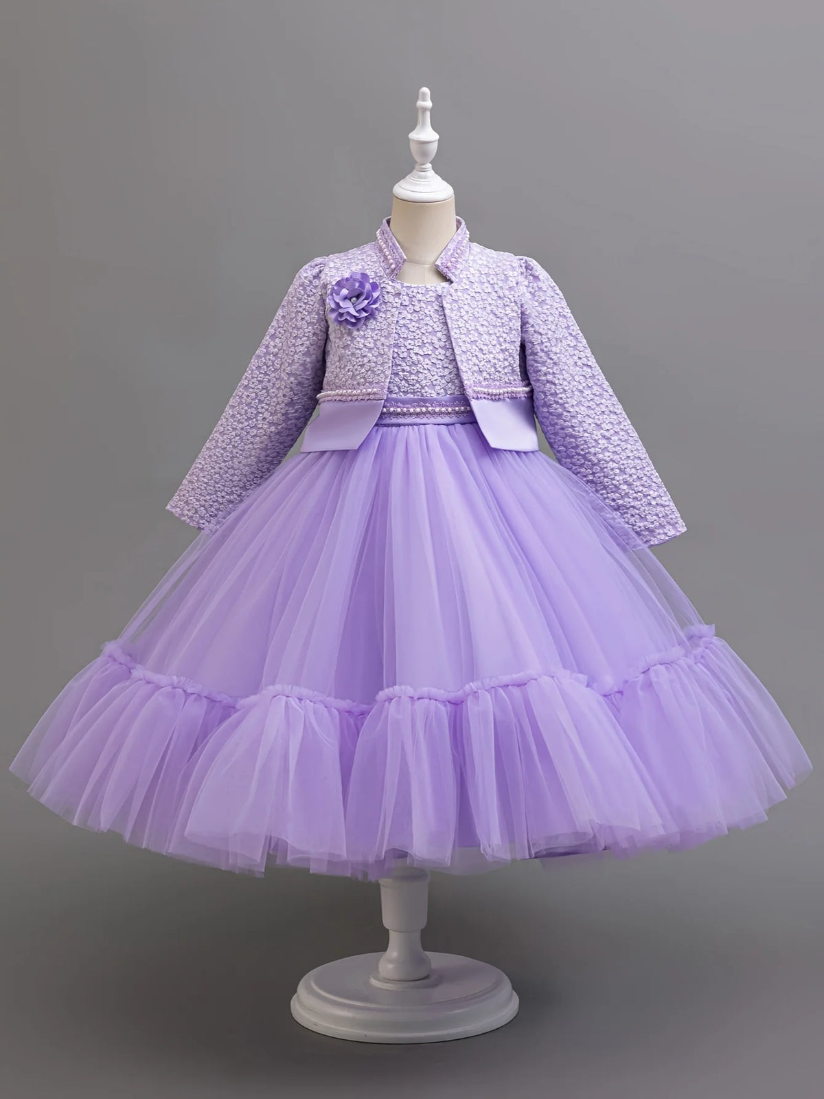 Glomexia Princess Dress & Coat Set