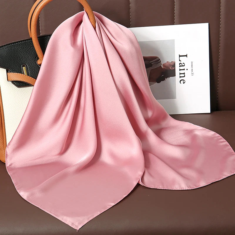 π§£ Glomexia 70x70 Fashion Square Scarf β Elegant Travel Hair Wrap β¨