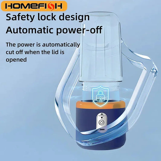 π₯€β‘ HOMEFISH Portable Juice Blender π
