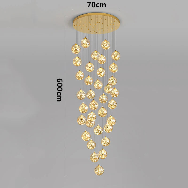 Nordic Pendant Hanging Chandelier Lamp