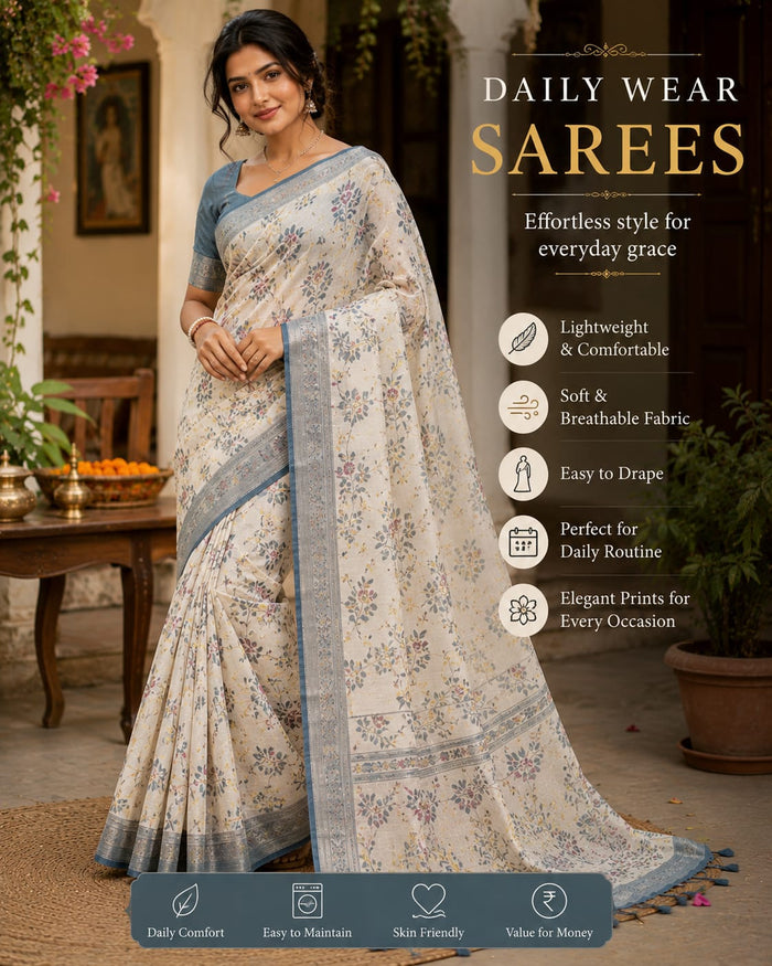 Daily Wear Sarees