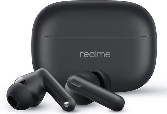 🎧 realme Buds T310 Wireless Earbuds – 46dB Hybrid ANC, 360° Spatial Audio, 40H Battery