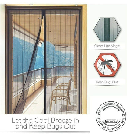 Magnetic Mesh Anti Mosquito Door Curtain